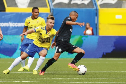 football/soccer players in action